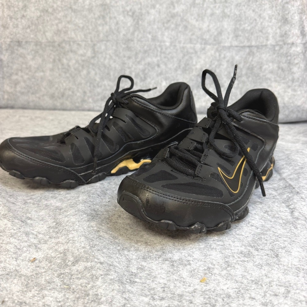 Nike Reax 8 TR Mens Training Shoes Black Gold‎ 629951-010 Sneaker